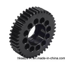 Black Oxide Steel Spur Gear, Transmission Gear, Gearbox Gear